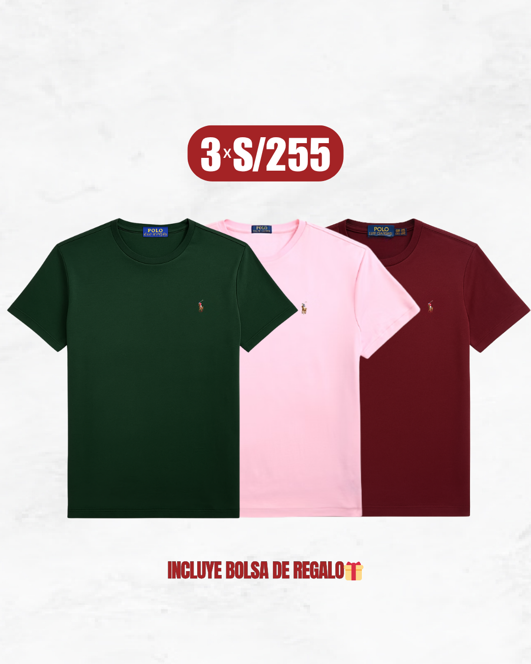3 x S/255 - POLO RL 🏇🔥
